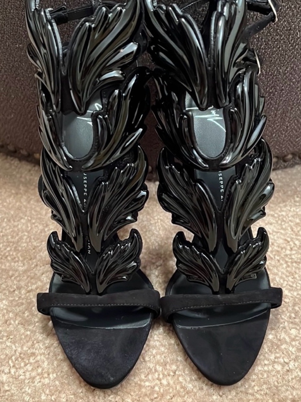 24 hr sale - Giuseppe Zanotti Cruel Summer Black - 38